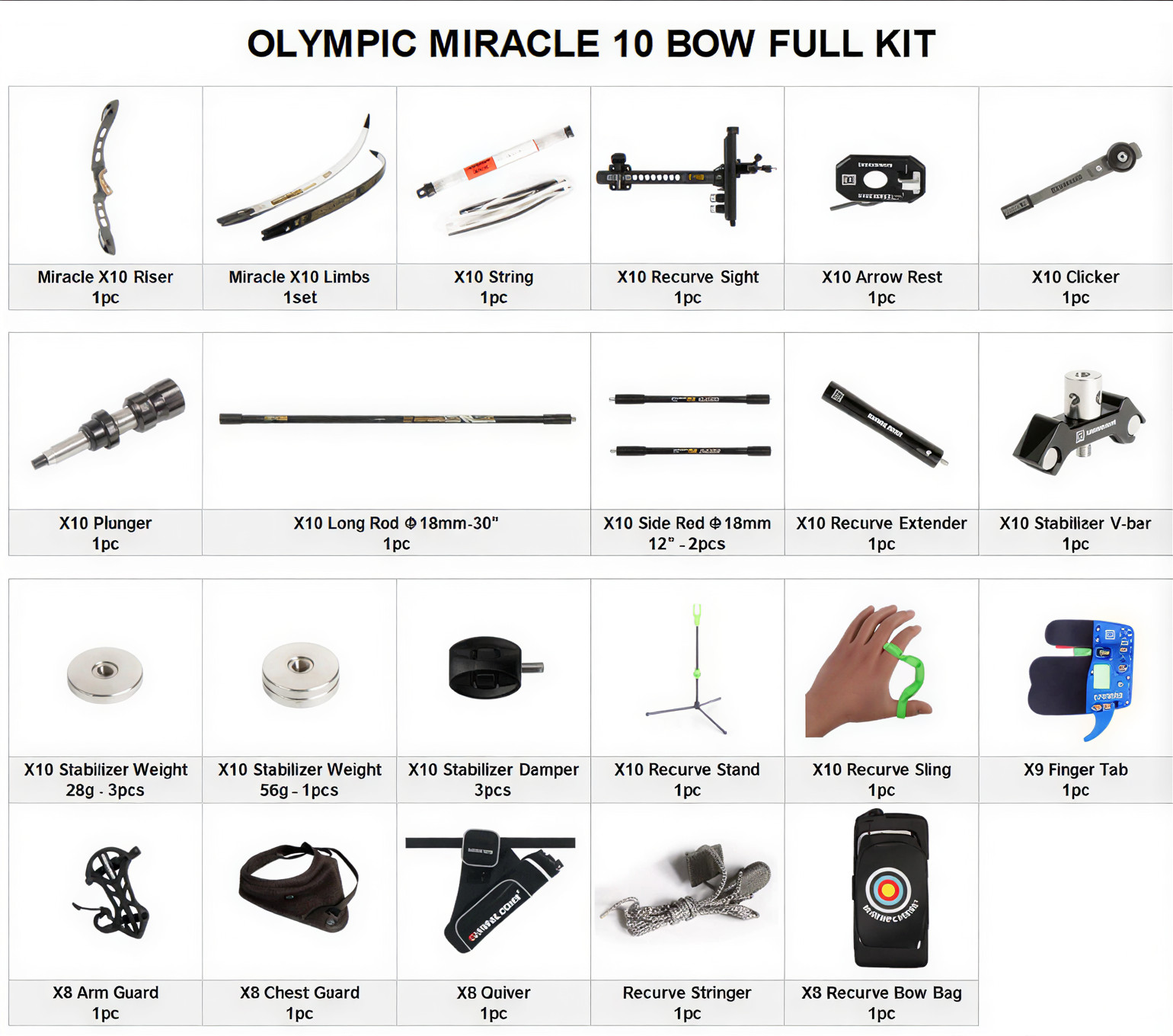 Sanlida Miracle X10 Complete Bow Set - Image 2