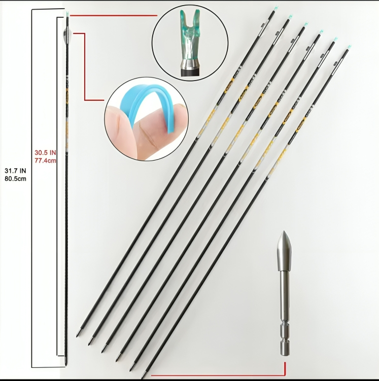 Victory V1 Arrow – Premium Carbon (12 Pcs) - Image 5