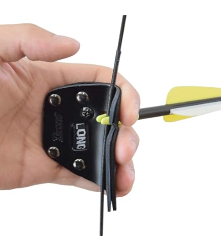 Decut Mixhar Archery Finger Tab – Adjustable Recurve Bow Finger Guard with Leather Face - Image 6