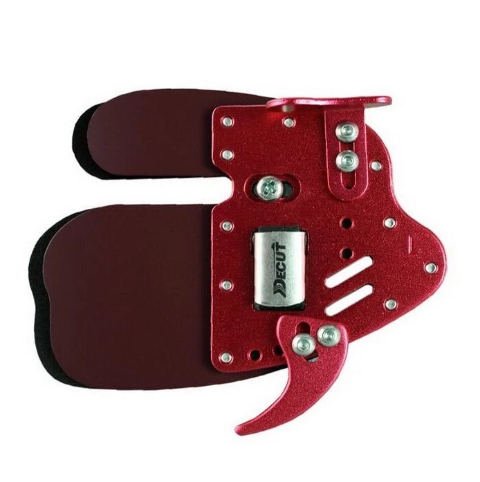 Decut Mixhar Archery Finger Tab – Adjustable Recurve Bow Finger Guard with Leather Face - Image 3