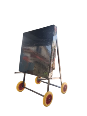 Iron Target Frame Complete with Wheel (Foam & Target)